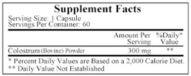 Ecological Formulas Colostrum 60c