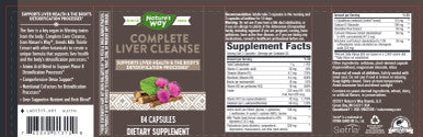 Natures Way Complete Liver Cleanse 84c