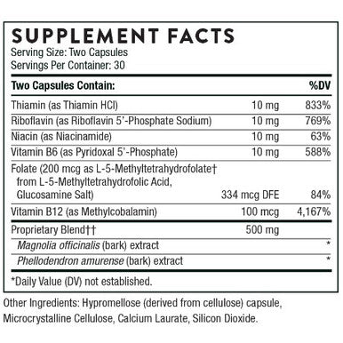 Thorne Craving and Stress Support (Formerly Relora Plus) 60c