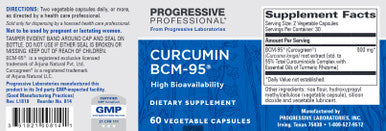 Progressive Labs Curcumin BCM-95 60c