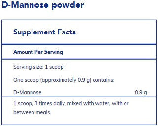 Pure Encapsulations D-Mannose Powder 50g