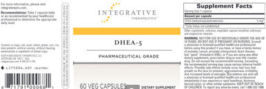 Integrative Therapeutics DHEA-5 60c