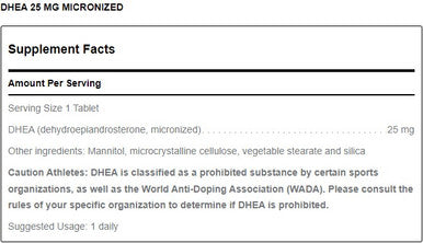 Douglas Laboratories DHEA 25mg Dissolvable 120T