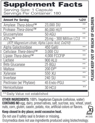 EnzyMedica Digest Gold 180c