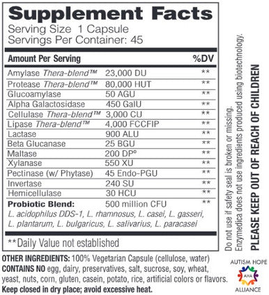 EnzyMedica Digest Gold + Probiotics 45c