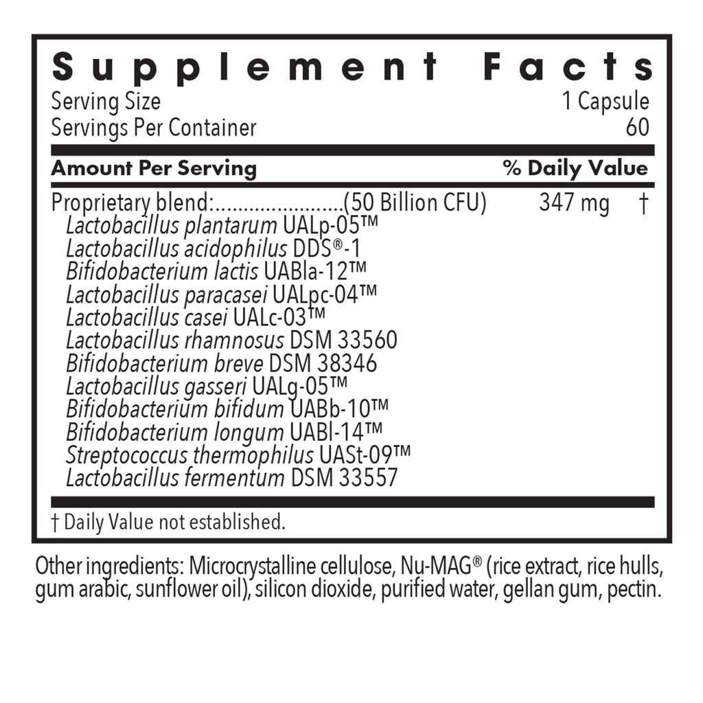 Allergy Research Group Essential-Biotic Complete delayed-release 60vc