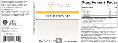 Integrative Therapeutics Fiber Formula 120c