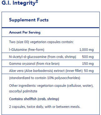 Pure Encapsulations G. I. Integrity 120c