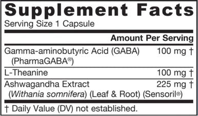 Jarrow Formulas GABA Soothe 30c