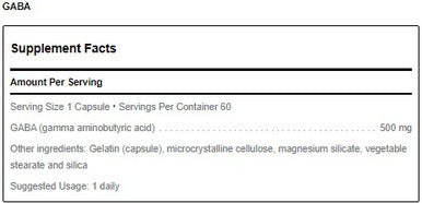 Douglas Laboratories GABA 500mg 60c