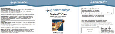 UNDA Gammadyn Mn (manganese) 30 ampoules