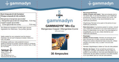 UNDA Gammadyn Mn-Cu 30 unidoses