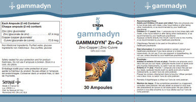 UNDA Gammadyn Zn-Cu 30 Unidoses