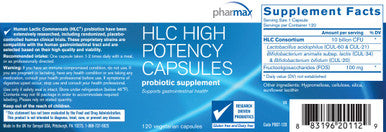 Pharmax HLC High Potency 120c