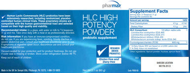 Pharmax HLC High Potency Powder 4.2 oz