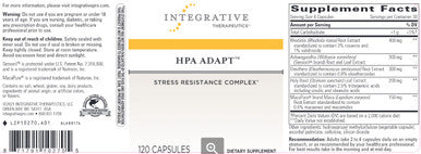 Integrative Therapeutics HPA Adapt 120c