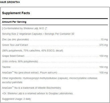 Douglas Laboratories Hair Growth+ 60vc