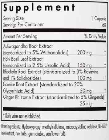 Allergy Research Group Herbal Adapt 60vc