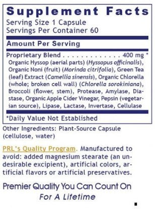 Premier Research Labs Hyssinol 60c