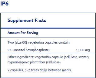 Pure Encapsulations IP6-inositol hexaphosphate 180c