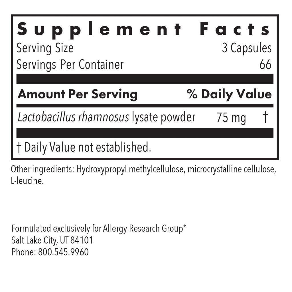 Allergy Research Group ImmunoBiotic Pro 200vc