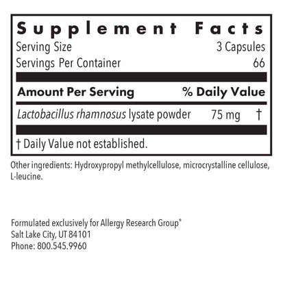 Allergy Research Group ImmunoBiotic Pro 200vc