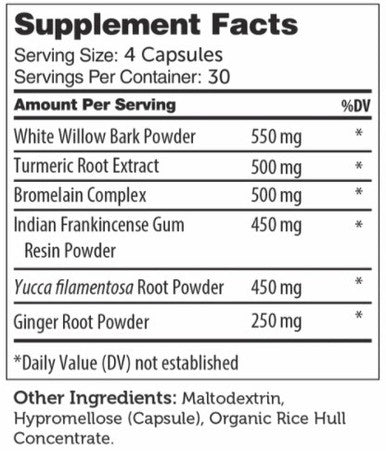 Advanced Nutrition by Zahler Inflame-X 120c