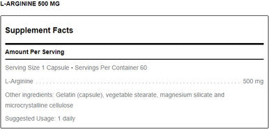 Douglas Laboratories L-Arginine 500mg 60c