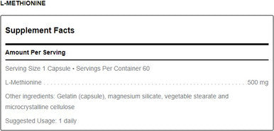 Douglas Laboratories L-Methionine 60c