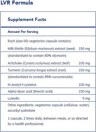 Pure Encapsulations LVR Formula 120c