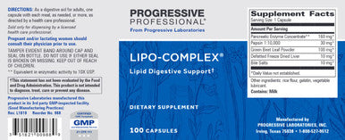 Progressive Labs Lipo-Complex 100c