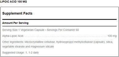 Douglas Laboratories Lipoic Acid 60c