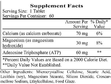 Cardiovascular Research Liposomal Magnesium ATP 60T