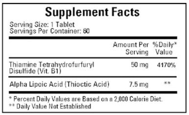 Cardiovascular Research Lipothiamine 60T