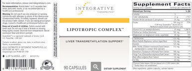 Integrative Therapeutics Lipotropic Complex 90c