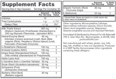 Protocol for Life Balance Liver Detox 90c