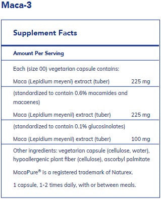 Pure Encapsulations Maca-3 60c