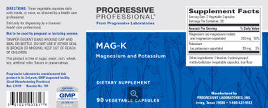 Progressive Labs Mag-K 90c