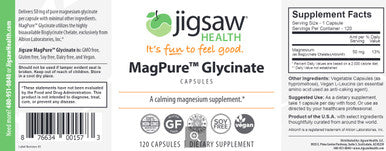 Jigsaw Health MagPure Glycinate 120c