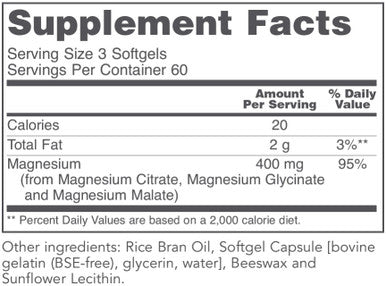 Protocol for Life Balance Magnesium Citrate 180sg