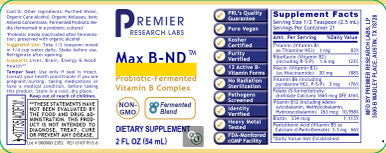 Premier Research Labs Max B-ND 2 oz