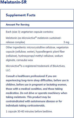 Pure Encapsulations Melatonin-SR 60c