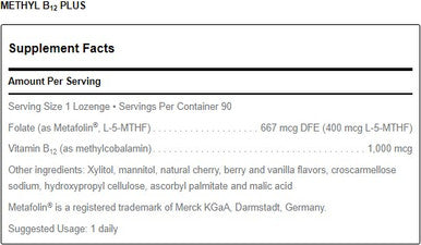 Douglas Laboratories Methyl B12 Plus 90 lozenges