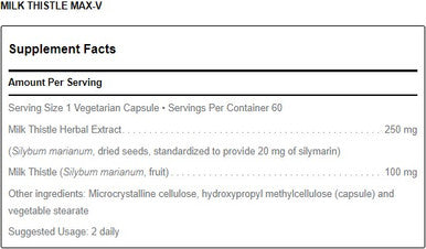 Douglas Laboratories Milk Thistle Max-V 60c