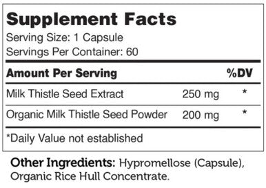 Advanced Nutrition by Zahler Milk Thistle 60c