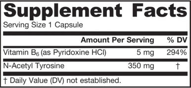 Jarrow Formulas N-Acetyl Tyrosine 350mg 120c