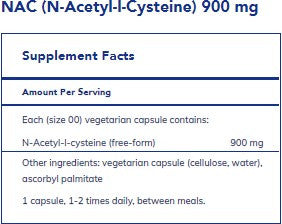 Pure Encapsulations NAC 900mg 240c