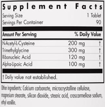 Allergy Research Group NAC Enhanced (Antioxidant Formula) 90T