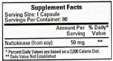 Cardiovascular Research Nattokinase 90c