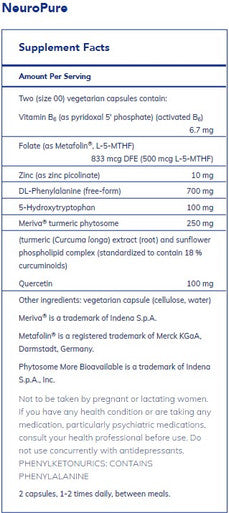 Pure Encapsulations NeuroPure 120C